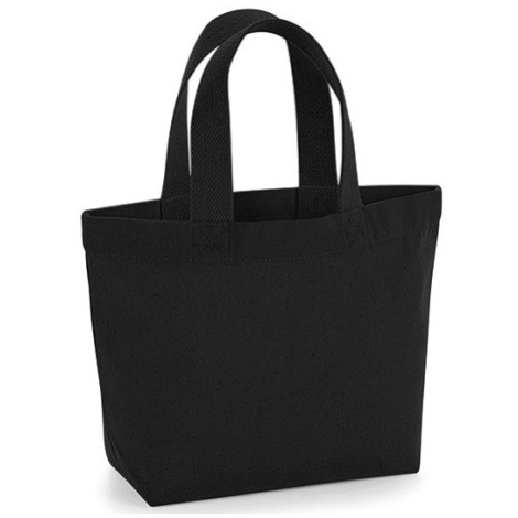 Westford Mill Mini bavlnená taška WM845 Black
