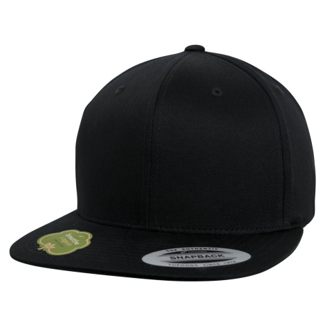 Organic Cotton Snapback Black