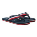 Tommy Hilfiger Žabky Coprorate Hilfiger Beach Sandal FM0FM05094 Tmavomodrá