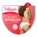 Dámské kalhotky brazilky BRAZILIAN model 15436606 - BELLINDA - bílá XL