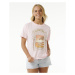 Rip Curl SEA SHELLS RELAXED TEE Pink T-shirt