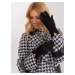 Black Touch Winter Gloves