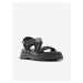 Čierne dámske sandále na platforme ALDO Cendrix