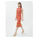 Koton Knitwear Midi Length Dress