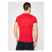 Tommy Jeans Tričko Texture Logo DM0DM07813 Červená Regular Fit