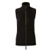 Premier Workwear Artisan Dámska fleecová vesta PR804 Black (ca. Pantone Black C)