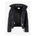 Čierna dámska zimná prešívaná bunda Pepe Jeans Morgan