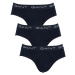 3PACK men's briefs Gant black