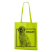 Plátená taška s potlačou plemena Briard - skvelý darček pre milovníkov psov