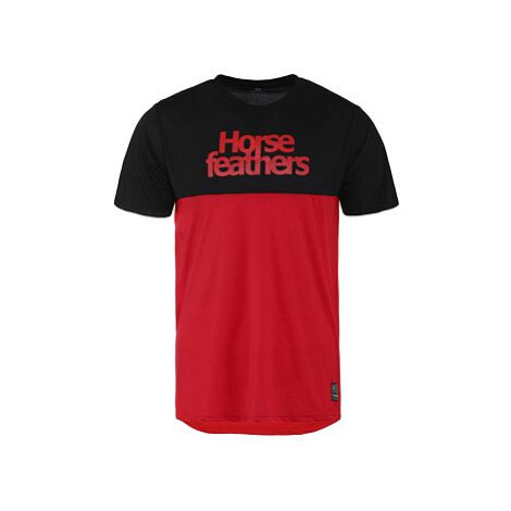 HORSEFEATHERS Bike tričko Fury - true red RED
