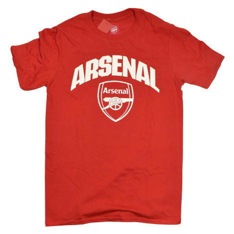 FC Arsenal pánske tričko Wordmark red