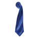 Premier Workwear Pánska saténová kravata PR750 Royal -ca. Pantone 286
