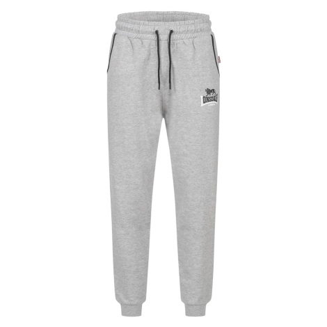 LONSDALE Nohavice  sivá melírovaná / čierna