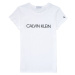Calvin Klein Jeans  INSTITUTIONAL T-SHIRT  Tričká s krátkym rukávom Biela