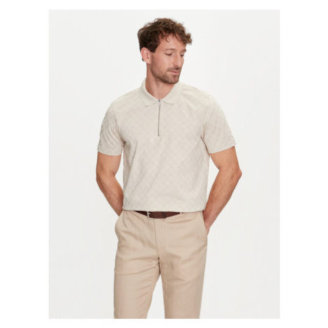 JOOP! Polokošeľa 17 JJ-16Benito 30044424 Béžová Modern Fit