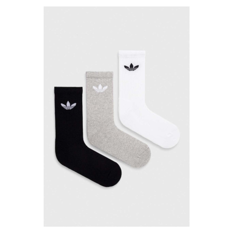 Ponožky adidas Originals 6-pak biela farba, IJ5620