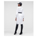 Šaty Karl Lagerfeld Shirtdress W/ Contrast Detail Biela