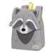 Samsonite Dětský batoh Happy Sammies S+ Raccoon Remy 11 l - šedá