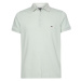 Tommy Hilfiger Polo tričko - MOULINE SLIM POLO zelené