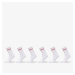 Hugo Boss Rib Logo Sock 6-Pack White