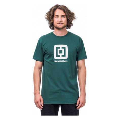 Horsefeathers FAIR T-SHIRT tmavo zelená - Pánske tričko