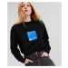 Mikina Karl Lagerfeld Jeans Klj Regular Logo Sweat Black