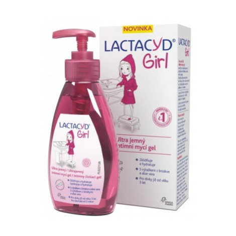 Omega Pharma Lactacyd Girl intímny čistiaci gél 200 ml