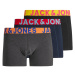 Jack & Jones Junior Nohavičky 'Crazy'  námornícka modrá / tmavosivá / zmiešané farby / čierna