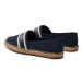 Tommy Hilfiger Espadrilky Mono Webbing Flat Espadrille FW0FW07917 Tmavomodrá