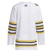 Boston Bruins hokejový dres adidas White 100th Anniversary Primegreen Authentic Jersey