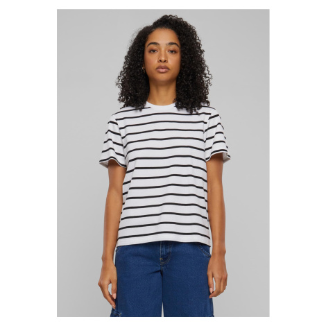 Women's Striped T-Shirt Box Black/White Urban Classics