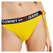 Žltý spodný diel plaviek Tommy Jeans Cheeky String Side Tie