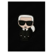Karl Lagerfeld Tričko  béžová / tmavomodrá / biela