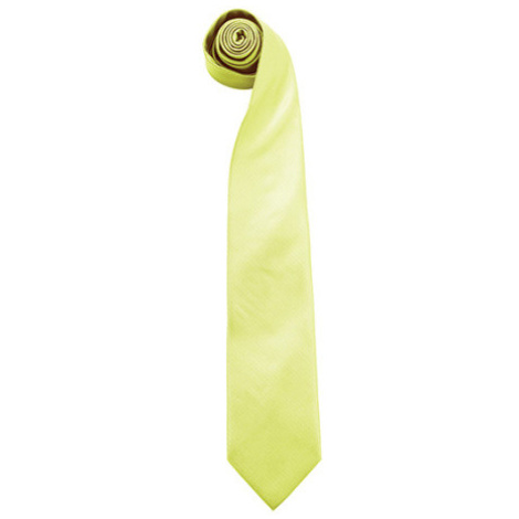 Premier Workwear Pánska kravata PR765 Lime -ca. Pantone 382