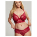 Cleo Selena Plunge ruby red 10626 85HH