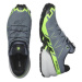 Pánska bežecká trailová obuv SALOMON Speedcross 6 GTX flint stone green gecko black