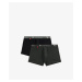 Men's Boxer Shorts ATLANTIC 2Pack - Khaki/Black