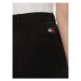 Tommy Jeans Bavlnené šortky Claire DW0DW17775 Čierna Regular Fit