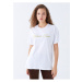 LC Waikiki Crew Neck Embroidered Short Sleeve Women's T-Shirt