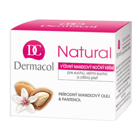 DERMACOL NATURAL Mandľový nočný krém