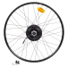 ROUE VTT ARRIÈRE 27,5" E-ST 100 MOTORISÉE FREINAGE DISQUE A CASSETTE ET ECROU