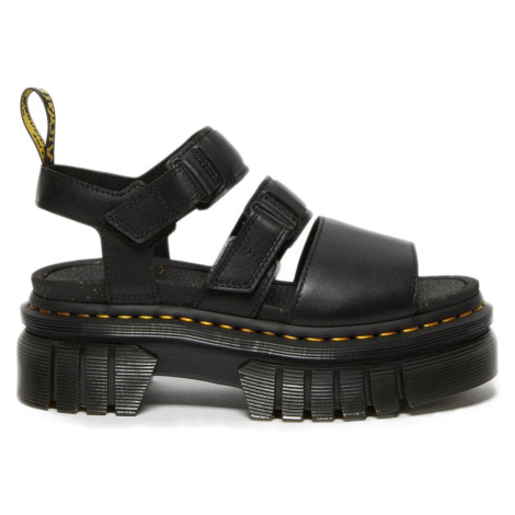 Dr. Martens Ricki Nappa Lux Leather3-Strap Platform Sandals Dr Martens