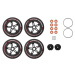 Exway Sada kol Cloud Wheel Rover Scarlet Red pro Atlas 2WD