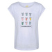 Hannah KAIA JR Dievčenské tričko, biela, veľkosť
