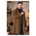 PLT8376 DEWBERRY MEN'S COAT-LIGHT CAMEL