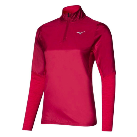 Women's Mizuno Hybrid LS HZ / Rose Red Sweatshirt