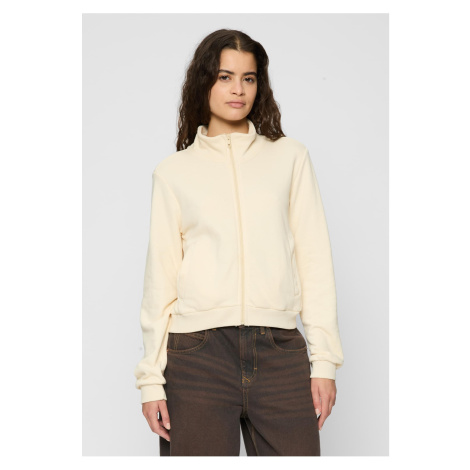 Women's sweatshirt without hood Terry Track cream Urban Classics
