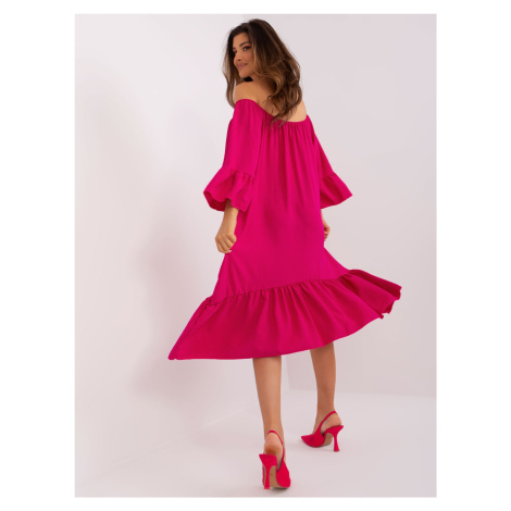 Dress-DHJ-SK-6057.93-Fuchsia