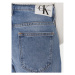 Calvin Klein Jeans Džínsy J20J221222 Modrá Straight Fit