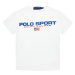 Polo Ralph Lauren Tričko Ss Cn 323837629002 Biela Regular Fit